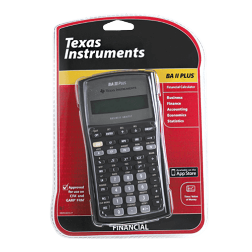TI BA II Plus Financial Calculator